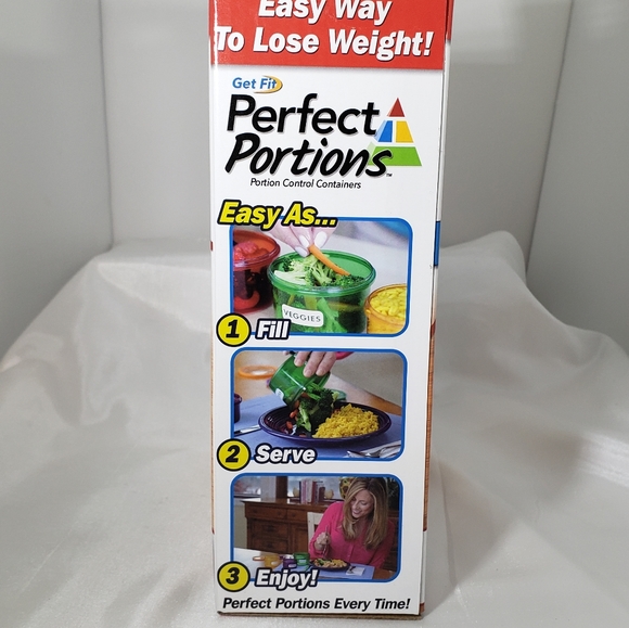 New Perfect Portion Control Containers #14 Set - Picture 2 of 7